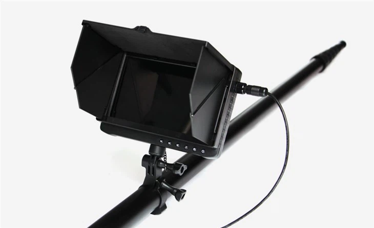 Cámara De Inspección De Pozos Poste Telescópico De 5 m