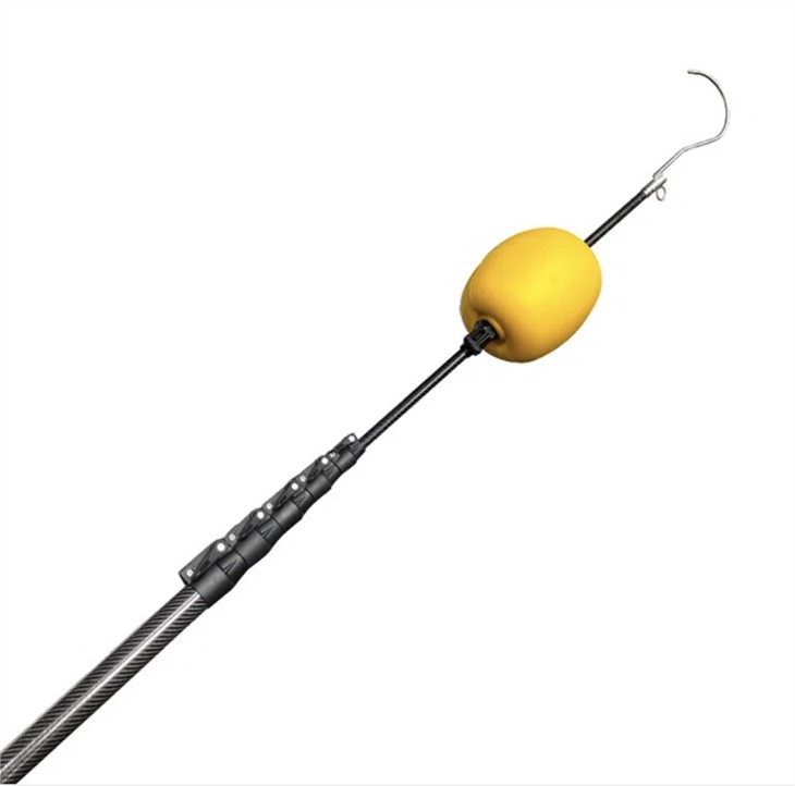 Perche Télescopique De Sauvetage Aquatique De 6 m à 17 m